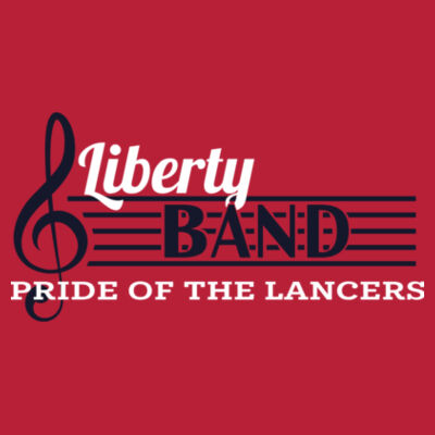 Liberty Band Music Staff Long Sleeve Tee Design