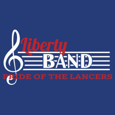 Liberty Band Music Staff Tee Design