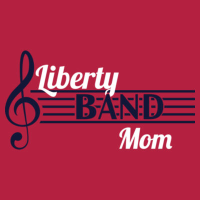 Band Mom - Softstyle ® Long Sleeve T Shirt Design