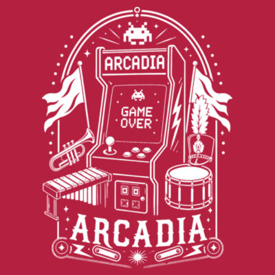 Arcadia 2026 Showshirt - Softstyle ® Long Sleeve T Shirt Design