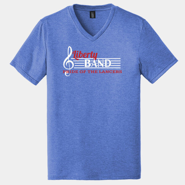 Liberty Band Music Staff V-Neck Tee Thumbnail