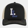 OTTO Cap 6 Panel Mid Profile Mesh Back Trucker Hat Thumbnail