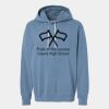 Garment Dyed Lightweight Fleece Hooded Sweatshirt Thumbnail